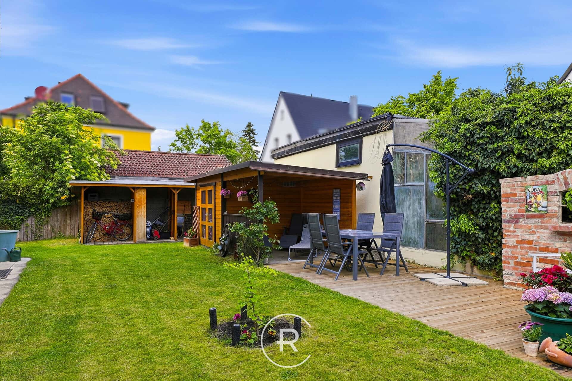 Familienfreundliche 4-Zimmer-Maisonette mit Gartenanteil - zentrumsnah in Schwabach