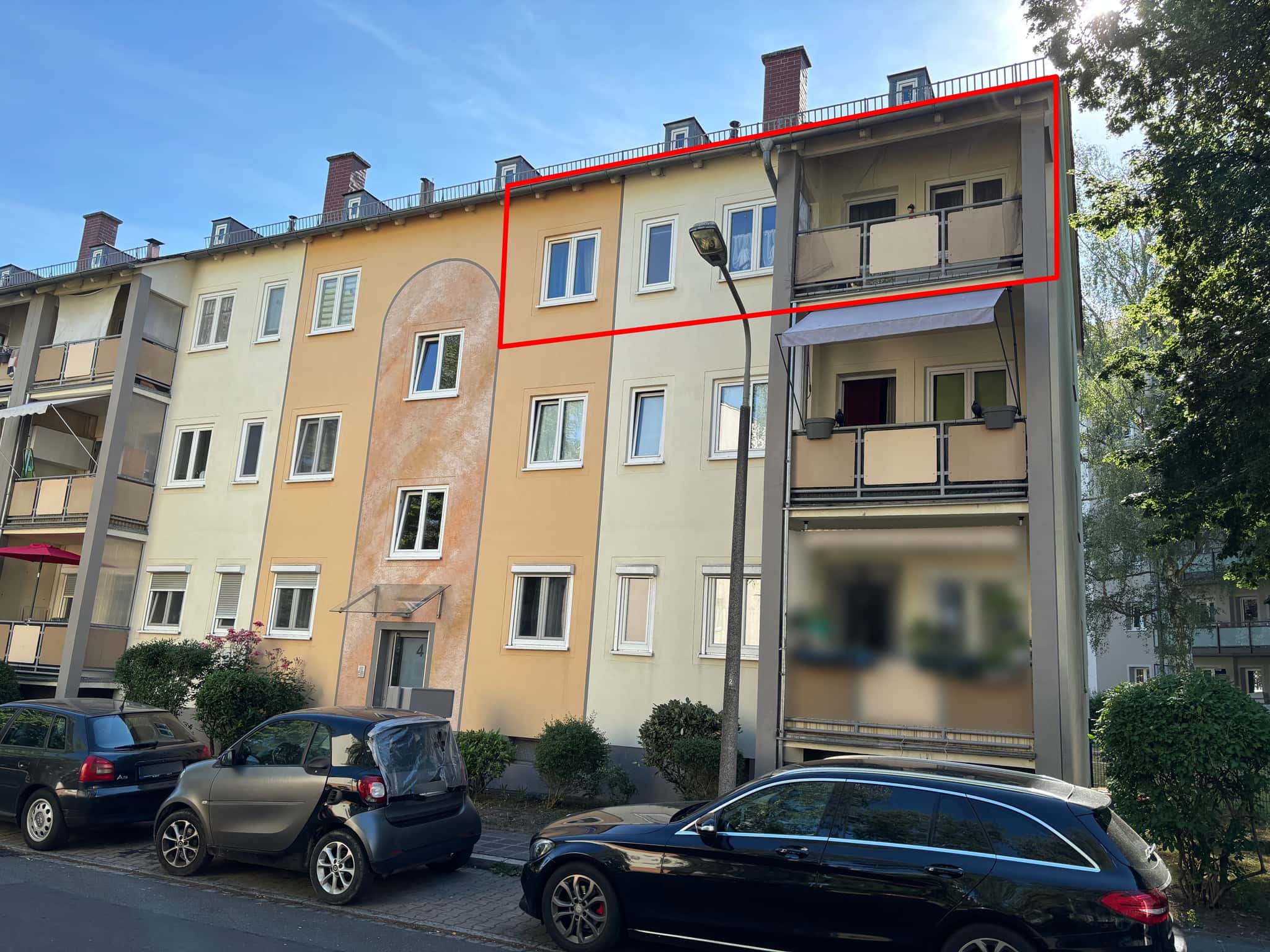 Attraktive Kapitalanlage: Vermietete 4-Zimmer-Wohnung in Nürnberg mit Mietsteigerungspotenzial